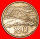 * GREAT BRITAIN (1980-1997): ZIMBABWE  20 CENTS 1996 BRIDGE UNCOMMON!  · LOW START ·  NO RESERVE! - Simbabwe