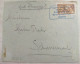 Schweiz Switzerland Suisse Airmail Cover + Vignette Special Label On Back 1925 - Altri & Non Classificati