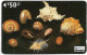 Fiji - Tel. Fiji - Sea Shells - Shells Of Fiji  - BCFJF (Silver Stripe, Crossed Ø), 1998, 50$, 6.000ex, Used - Fidji