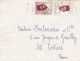 Maroc --1959-- Lettre  OUJDA  Pour POITIERS-86 (France)....timbres Sur Lettre......cachet ..... - Marruecos (1956-...)
