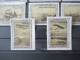 Deutsches Reich Um 1915 Vignette / Wohlfahrtsmarke Luftfahrerdank Kleines Lot Mit 8 Marken / Motiv Flugzeuge / Luftfahrt - Erinnofilie