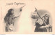 J'APPORTE L'ESPERANCE 1903 ARRIVE ET CHASSE 1902 PHOTO BERGERET - Bergeret