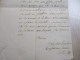 M45 Pièce Signée Maréchal De Castries 11/03/1786 Chevalier Gouverneur Montpellier Sète Cette Nomination 2 Consuls - Politiek & Militair