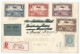 Luxembourg Luxemburg Belgique Belgium Airmail Cover 1933 Sabena - Storia Postale