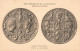 Les Médailles De La Monnaie Série Historique CPA Louis Philippe Visite La Monnaie - Monnaies (représentations)
