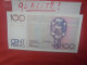 BELGIQUE 100 Francs 1982-1984 Peu Circuler Très Belle Qualité (B.18) - 100 Franchi