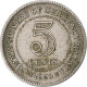 Monnaie, Malaisie, 5 Cents, 1950, TTB, Cupro-nickel, KM:7 - Malaysie