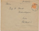 DEUTSCHES REICH 1921 Germania 10 Pf Orange EF Kab.-Orts-Drucksache Mit K2 „ERLANGEN / 3“ – Posttarif War Knapp 11 Monate - Storia Postale