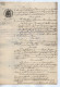 VP22.747 - SAINT JEAN D'ANGELY - 2 Actes De 1887/97- BRUNET à CHARBONNIERES Contre GAGNON,Ancien Garde Champêtre à NERE - Manuscrits