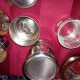 Tasse  Belge - Vintage En Verre Duralex Avec Support Filtre Et Couvercle En Métal En Parfait état  6 Disponnibles - Cups