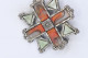 Broche Très Ancienne - Croix - Pierres - Artisanat - Marquée MIRACLE - 17-164 - Brooches