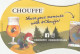 1186 -  PUBLICITE BIERE CHOUFFE . ILLUST. MAGRITTE ????? ( PAS DE SIGNATURE ! )  SCAN R.V. . - Alcools