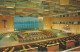 Cpm 9x14. U.S.A. Nations Unies Trusteeship Council Chamber ( Au Dos RARE Timbre Nations Unies 1c. Multi Color) - Other Monuments & Buildings