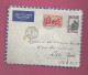 Lettre De 1938 Pour La France - YT N° 49 Et 59 - Exposition Internationale De Paris - Storia Postale