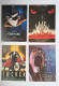 4 CARTES POSTALES Représente Affiches Anciennes De CINEMA Grand FILMS - Sammlungen & Sammellose