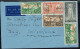 Nouvelle-Zélande. 1947. Affranchissement  Multicolore Sur Enveloppe De Mangatoni Taranaki, à Destination De La Suisse. - Storia Postale