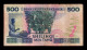 Tanzania 500 Shilingi ND (1989) Pick 21a Mbc Vf - Tanzania