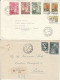 6 BUSTE STORIA POSTALE VATICANO -(COMPRESO FDC 1956) (ZY726 - Briefe U. Dokumente