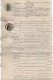 VP22.751 - SAINT JEAN D'ANGELY- 2 Actes De 1883/93 - NEAU à FONTAINE CHALANDRAY Contre JOULAIN,Ancien Facteur à SURGERE - Manuscrits