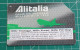 ITALY PHONECARD  ALITALIA - Altri & Non Classificati