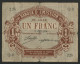 Billet De 1 Franc Banque D'Emission De Lille 17 Août 1914 Voir Suite - Chambre De Commerce