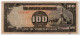 PHILIPPINES,JAPANESE OCCUPATION, WITH STAMP,10 PESOS,1944,P.112,XF - Philippines