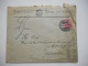 ENVELOPPE ALSACE, SULZ  TURNVEREIN SULZ 1910 POUR GUEBWILLER  COMMERCIALE - Collections (sans Albums)