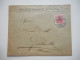 ENVELOPPE ALSACE, DORNACH, SOCIETE CHORALE 1907 POUR GUEBWILLER  COMMERCIALE - Collections (sans Albums)