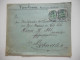 ENVELOPPE ALSACE, MONTIGNY SABLON  TURNVEREIN 1910 POUR GUEBWILLER  COMMERCIALE - Collections (sans Albums)
