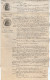 VP22.759 - SAINT JEAN D'ANGELY - 2 Actes De 1882 / 92 - M. BOURCY, Percepteur à ABLIS Contre M. PINEAU Dit BIGEON à NERE - Manuscripts