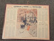 CALENDRIER 1931 POSTES PTT Maine Et Loire 49 - Illustration  Fontaine MEDICIS Jardin Du Luxembourg à Paris - OBERTHUR - Groot Formaat: 1921-40