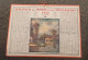 CALENDRIER 1932 POSTES PTT Maine Et Loire 49 - Illustration  Pêche Au Bord De La Moselle 57 - OLLER Paris Puteaux - Tamaño Grande : 1921-40