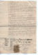 VP22.763- Acte De 1889 - M. BOURCY, Docteur En Médecine à SAINT JEAN D'ANGELY Contre Mme & M. GENAIS, Gendarme à LOULAY - Manuscrits