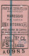 BIGLIETTO TRENO EDMONDSON PRATO VIAREGIO 1953 L.620 (XF181 - Europe