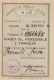 TESSERA VIAGGI DEL PERSONALE FERROVIE 1940 (XF159 - Europe