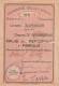 TESSERA VIAGGI DEL PERSONALE FERROVIE 1924  (XF153 - Europa