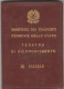 TESSERA RICONOSCIMENTO FERROVIE DELLO STATO 1964 (XF142 - Europe