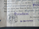 Deutsches Reich 1921 Geburtsurkunde Mit Stempel Potsdam / Standesamt Potsdam - Historical Documents