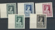 1951 Reine Elisabeth. Orchidée Au Corsage 863/867 Bdf. Tirage 200 Ex - 1941-1960