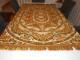 Ancienne Grande  Nappe Tapis De Table Velours - Rugs, Carpets & Tapestry