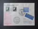 3.Reich 1939 Zeppelin Beleg Mit Luftschiff Graf Zeppelin LZ 130 Sonderstempel Kassel Flughafen Mi.Nr.698 Randstück!! - Luchtpost & Zeppelin