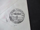 Delcampe - 3.Reich 1939 Zeppelin Beleg Mit Luftschiff Graf Zeppelin LZ 130 Sonderstempel Kassel Flughafen Mi.Nr.698 Randstück!! - Luchtpost & Zeppelin