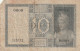 BANCONOTA ITALIA BIGLIETTO STATO 10 VF  (B_191 - Regno D'Italia – 10 Lire