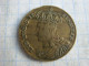 France Token Louis XV ( 1715 - 1774 ) VISANIMICUM CORPORE CRESCIT - Royal / Of Nobility