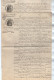 VP22.771 - SAINT JEAN D'ANGELY - 3 Actes De 1884 - M. BOURCY, Percepteur à ABLIS Contre Mme DANGLADE à GICQ - Manuscrits