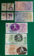 Lithuania / Complete Set Collection Olympic Banknotes 1991 / 10 + 50 Centauru / 1 + 3 + 5 + 10 + 50 Litauru UNC ++ - Lituanie