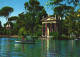 ROME, IL LAGHETTO, LAKE, ARCHITECTURE, BOAT, GARDEN, ITALY - Parques & Jardines