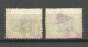ITALY 1890-1891 Michel 116 - 17 Postage Due Portomarken O - Taxe