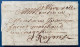 LETTRE 16 MARS 1700 Marque Manuscrite " De Bruxelles " (Ht 1 Bis ? Indice 30) Pour REYMS + 9 Sols Manuscrit TTB & RR - 1621-1713 (Paesi Bassi Spagnoli)