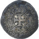 France, Charles V, Blanc Au K, 1365-1380, TB+, Billon, Duplessy:363 - 1364-1380 Karel V De Wijze